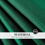 Round Tablecloth 132 Inch 6 Pack Dark Green Tablecloths Washable Decorative Linen Polyester Table Clothes Cover for Dining Table Banquets Buffet Parties and Wedding