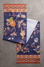 Maison d' Hermine Table Runner 100% Cotton Single Layer Table Runners 48 inches Long for Thanksgiving Christmas Decorations Home Kitchen Dining Party Wedding (Kelim - Infinity, 14.5" x 48")