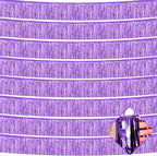 10 Pack 10 Feet Foil Fringe Garland Metallic Tinsel Streamers Banner Wall Hanging Curtain Backdrop for Parade Floats, Wedding, Disco, Birthday, Halloween, Christmas Party Decorations(Light Purple)