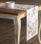 Maison d' Hermine Table Runner 100% Cotton Single Layer Table Runners 72 inches Long for Thanksgiving Christmas Decorations Home Kitchen Dining Party Wedding (Equinoxe - Beige, 14.5" x 72")
