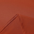 sancua 2 Pack Fall Tablecloth 60 x 102 Inch Rust, Rectangle Thanksgiving Burnt Orange Table Cloth for 6 Feet Tables - Stain and Wrinkle Resistant Washable Polyester Table Cover for Dining Parties