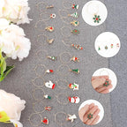 Wine Glass Charms Wine Charms for Stem Glasses Glass Markers Identifiers Tags for Christmas Tasting Party Favors Decorations