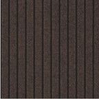 Ottomanson 2'7" x 54' Hallway Runner with Scraper Pile - Extra Durable Non-Slip Rug Mat for Indoor & Outdoor Use - Ideal for Kitchen, Entryway & Garage - High-Traffic Carpet, Brown