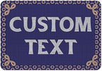 Custom Sign, Custom Street Sign, 11 Font Colors, 13 Font Styles, 4 Hole Options, 22 Sizes, 7x10 Inches, Rust Free DiBound, Fade Resistant, Made in USA by My Sign Center (Fauxsaic 1)