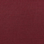 ZeeMart Linen Textured Border Table Runner, 14 x 90 Inch Red, Farmhouse Style Red Table Runners 90 Inches Long, Easy Care Everyday Polyester Table Runner
