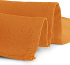 Gee Di Moda Rectangle Tablecloth - 60 x 126 Inch Orange Table Cloth for 8 Foot Rectangle Table - Heavy Duty Washable Fabric - for 8 Ft Buffet Table, Holiday Party, Dinner, Wedding & Baby Shower