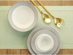 Solino Home Linen Sage Green Table Runner 132 Inches Long - 100% Pure Linen Extra Long Table Runner 14 x 132 Inch for Fall, Autumn, Thanksgiving, Christmas - Classic Hemstitch