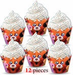 Seyal® Trning Red Cupcake Wrapper