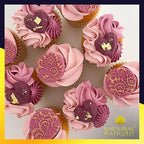 Barnabas Blattgold Edible Gold Leaf 24K - Cake Decorations, Loose Gold Leaf Sheets for Cupcakes - 3.1 inches, Book of 10