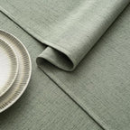 MIULEE Sage Green Linen Tablecloth 52x70 Inch Rectangle Table Cloth Waterproof,Stain Resistant & Wrinkle Resistant for Dining Party Wedding
