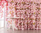 Flower Garland, Artificial Hydrangea Vine Flowers, Hanging Fake Hydrangeas Vine for Room Anniversary Wedding Birthday Christmas Wall Arch Decor, 2 Pcs, Floral Garland, Light Pink Flower