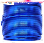 Mandala Crafts 16 Gauge Anodized Aluminum Craft Wire for Jewelry Making – 390 FT Colored Flexible Silver Copper True Blue Black Red Kelly Green Wire - Bendable for Bonsai Armature Crafting Sculpting