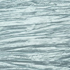 YOUR CHAIR COVERS - 90 x 132 inch Rectangular Crinkle Taffeta Tablecloth - Dusty Blue, Rectangle Table Linens for 6 ft Rectangular Tables, Wedding Crushed Table Cloth
