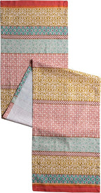 Maison d' Hermine Table Runner 100% Cotton Single Layer Table Runners 72 inches Long Decorative for Home Kitchen Dining Party Baby Shower Wedding Bridal Shower Spring Summer (Provence, 14.50" x 72")