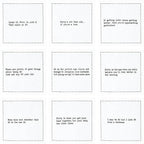 Five Star Napkins 40th Birthday Quotes White Cotton Cocktail Napkins, Beverage Napkins, Bar Napkins, Cloth Napkins, Party Napkins, Events, Holidays, Weddings, Birthdays, Disposable, 4.5" x 4.5"- (50x)