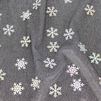 200PC Iridescent Snowflakes Confetti for Winter Wonderland Party Decorations Snowflake Table Scatter for Christmas Baby Shower Wedding Birthday Party Decor
