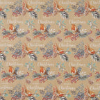 RUSPEPA Kraft Christmas Wrapping Paper Roll, Mini Roll, Vintage Bird on Pine Branch Design with Merry Christmas, Natural Scene Gift Wrap for Women, Friends, Family, Xmas Gifts, 17 Inches x 16.4 Feet