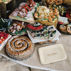 Mr. and Mrs. Disposable Wedding Plates – Rustic, Compostable Alternative to Plastic Plates for Wedding Receptions, Engagement Parties, and Rehearsal Dinners (Salad/Dessert, 50-Pack)
