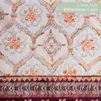 Maison d' Hermine Table Runner 100% Cotton Single Layer Table Runners 108 inches Long for Thanksgiving Christmas Decorations Home Kitchen Dining Party Wedding (Fair Isle, 14.5" x 108")