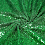 SquarePie Sequin Tablecloth 60 x 102 Inch Green Glitter Table Cloth for Christmas Party Decoration