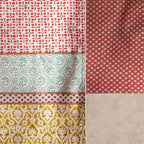 Maison d' Hermine Table runner 100% Cotton Double Layer Table Runners 108 inches long Decorative for Home Kitchen Dining Party Baby Shower Wedding Bridal Shower Spring Summer (Provence, 14.50" x 108")