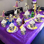 "Rapunzl Cupcake Wrappers – Princess Theme Cupcake Decoration for Birthday Party & Celebration – Tangled Inspired Cupcake Holders for Girls Princess Party Supplies, Dessert Table Décor"