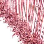 Rose Gold Tinsel Party Backdrop - GREATRIL Foil Fringe Curtain Party Photo Booth Backdrop for Birthdays Theme Decorations - 1m x 2.5m - Pack of 2