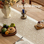 Table Runners 138 Inches,Waterproof Boho Table Runner with Tassel Fringe,Table Runner for Party Coffee Table