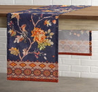 Maison d' Hermine Table Runner 100% Cotton Single Layer Table Runners 90 inches Long for Thanksgiving Christmas Decorations Home Kitchen Dining Party Wedding (Kelim - Infinity, 14.5" x 90")