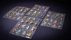 Arcknight Flat Plastic Miniatures: Underground; 62 Unique Subterranean-Themed Minis for DND 5e and Pathfinder; Affordable, Skinny Figurines for Dungeons and Dragons and Other Tabletop RPG Games