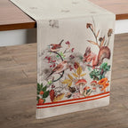 Maison d' Hermine Table Runner 100% Cotton Double Layer Table Runners 108 inches Long for Thanksgiving Christmas Decorations Home Kitchen Dining Party Wedding (Recolte, 14.5" x 108")