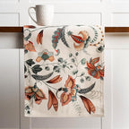 Maison d' Hermine Table Runner 100% Cotton Double Layer Table Runners 72 inches Long for Thanksgiving Christmas Decorations Home Kitchen Dining Party Wedding (Dalida, 14.5" x 72")