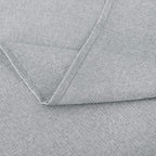 NLMUVW Light Grey Linen Table Cloth for Rectangle 6ft, Textured Tablecloth Decorative Water Resistant Table Cover for Kitchen Dining and Party, 54 x 78 Inch