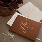 ARTESORI Vow Books His and Hers - Linen Wedding Vow Books Perfect as Bride & Groom Gifts, Wedding Registry Ideas - His & Hers Gifts Wedding Vow Book - Wedding Essentials & Accessories