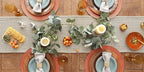 DII Woven Basic Tabletop Collection, Chevron Table Runner, 15x72, Darn Brown