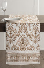 Maison d' Hermine Table Runner 100% Cotton Single Layer Table Runners 48 inches Long for Thanksgiving Christmas Decorations Home Kitchen Dining Party Wedding (Allure, 14.5" x 48")