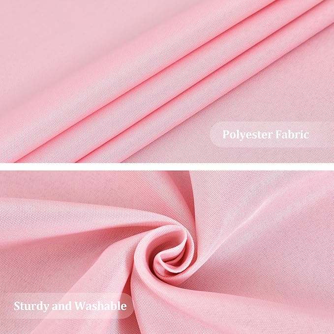 Farmhouse Pink Table Runner Small Short Table Runners 36 Inches Coffee Table Runner for Dresser Living Room Bedroom Holiday Party Banquet 12X36 Inch