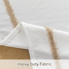 MYSKY HOME Table Cloth for Rectangular, Waterproof Tablecloth, Soft Cotton Indoor/Outdoor Tablecloths, Wrinkle Free Table Cloth Heavy Duty Rectangle Table Cloths for Parties & Dining Use, 55"X70"