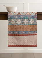 Maison d' Hermine Table Runner 100% Cotton Double Layer Table Runners 108 inches Long for Thanksgiving Christmas Decorations Home Kitchen Dining Party Wedding (Romane, 14.5" x 108")