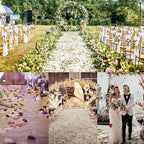 1000 Pcs Artificial Silk Rose Petals Decoration Wedding Party Color Pink