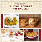 Eastanbul Dried & Chopped Kataifi Shredded Fillo Dough, Kurutulmus Kadayif Pastry Dough, Ingredient for The Viral Dubai Pistachio Chocolate Bar, Shredded Phyllo, Kunafa, Knafeh, Katifi, 500g (1.1lb)