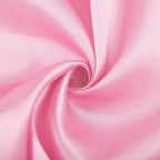 ANECO 12 Pieces Satin Napkins Soft Dinner Napkins Square Table Napkins 17 x 17 Inches for Restaurant Weddings Party Dinner Decoration (Pink)
