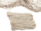 Natural Fish Net Party Decorations for Pirate Party, Hawaiian Party, Nautical Themed Cotton Fishnet Party Accessory