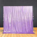 Poise3EHome 7Ft x 7Ft Lavender Sequin Backdrop, Glitter Thick Satin Sequin Background Drapes, Sequence Xmas Thanksgiving Backdrop for Wedding Party Holiday Festival Decor