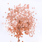 Rose-Gold Foil Metallic Round Table Scatter Dots Mylar Table Confetti Wedding Bridal Shower Engagement Baby Shower Birthday Party Decorations, 60g