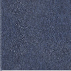 Ottomanson 2' x 14' Ultra-Thin Hallway Runner Rug - Durable Non-Slip Carpet for High-Traffic Areas - Fits Under Doors for Seamless Entry - Ideal for Kitchen, Entryway, Bedroom & Living Room, Navy
