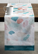 Maison d' Hermine Table Runner 100% Cotton Double Layer Table Runners 108 inches Long Decorative for Home Kitchen Dining Party Wedding Bridal Shower Spring Summer (Summer Picnic, 14.50" x 108")