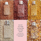 Confect Sprinkle Mix – Edible Gold, Bronze & White Sugar Pearls with Copper Sparkling Sugar –Great Gatsby Disco Ball- Elegant Cake, Cupcake & Cookie Decorating Sprinkles –Vegan, Gluten-Free, Nut-Free, Soy-Free, Dairy-Free, Palm Oil-Free, Dye Free- 5 Oz