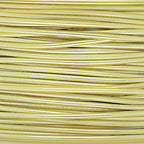 The Beadsmith Wire Elements Craft Wire – Tarnish Resistant, Soft Temper, Round, Champagne Gold Color – 0.32mm, 28 Gauge, 15 Yard Spool – Jewelry Making, Wire Wrapping, Floral, & Other DIY Crafts