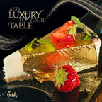 goldz: Edible 99.99% Gold Leaf, Genuine Gold Leaf, 24 Karat Edible gold Sheets. Genuine for Cooking, Art, Food, Steak, Desert, Facial.
